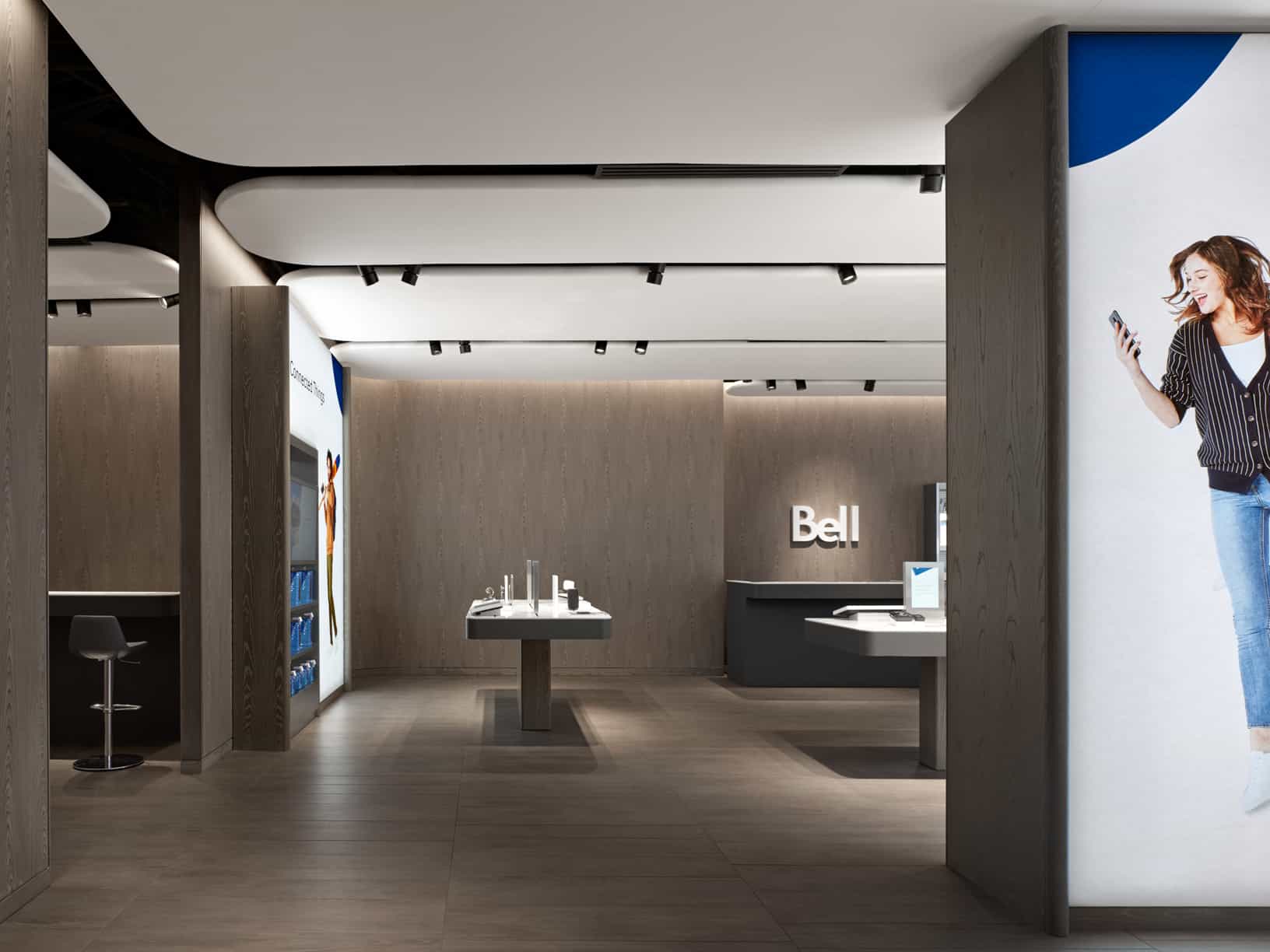 Bell Canada Launches ‘Next-Gen’ Retail Experience Designed by Award-Winning Firm